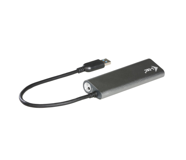 i-tec USB 3.0 Metal Charging HUB 4x USB 3.0 28cm z zasilaczem 1,2m - 456340 - zdjęcie 2